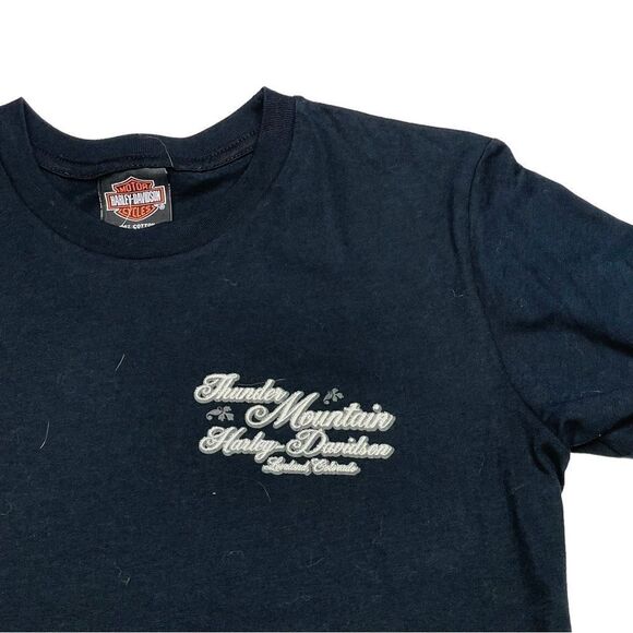 NWT Harley Davidson Black Thunder Mountain Tee - Large - Picture 10 of 15